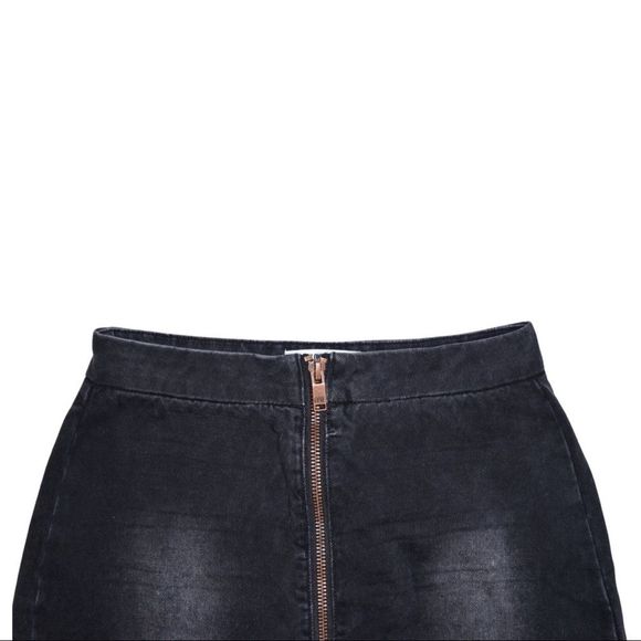 Free People Denim Mini Skirt - Picture 5 of 12